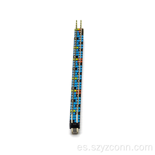 Conector de cabezal de clavija de paso de 2,54 mm recto 80p